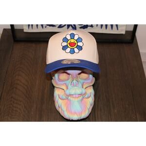 Blue Murakami Snapback Hat